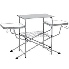 Best Choice Products Portable Outdoor Folding Camping Grilling Table For Food Preparation W Carrying Case Walmart Com In 2020 Grill Table Camping Table Bbq Table