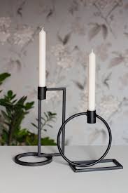 Candle Holders Set Geo Metal Candle Holders Set 2 Pieces Etsy In 2020 Metal Candle Candle Holder Set Metal Candle Holders