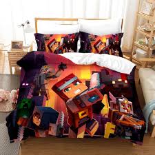See more ideas about minecraft bedroom, minecraft, minecraft room. Minecraft 3 Duvet Cover Quilt Cover Pillowcase Bedding Set Bed Linen Bedding Picky