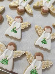Rosemarie Carroll S Angel Cookies Christmas Cookies Decorated Xmas Cookies Christmas Sugar Cookies