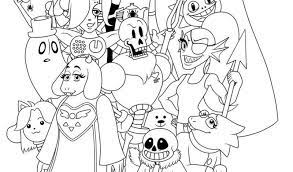 They can download or print the various characters of undertale coloring pages which are printable online. Undertale Asriel Coloring Pages To Print Coloring Pages Coloring Pages To Print Free Printable Coloring Pages