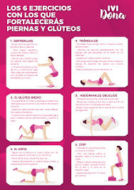 ¿te gustaría lucir unos glúteos de escándalo? 6 Ejercicios Para Fortalecer Gluteos Y Piernas Para Este Verano