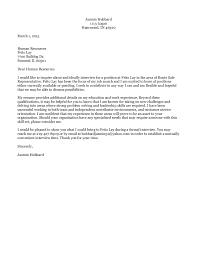Follow up letter after interview. Jazz Cover Letter