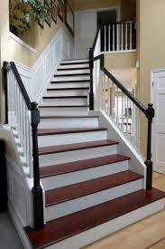 Red Oak Stair Tread Oak Stairs Stair Remodel Staircase Makeover