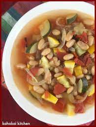 Maybe you would like to learn more about one of these? Kahakai Kitchen Italian Vegetable Fagioli With Toasted Couscous Light For Summer And For Souper Soup Salad Sammie Sundays