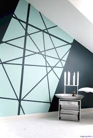 In this brooklyn townhouse, wallpaper by cole and design firm amber interiors based in los angeles, california designed this stunning bedroom for one fortunate preteen. 120 Wall Painting Ideas Wall Painting Wall Paint Designs Geometric Wall