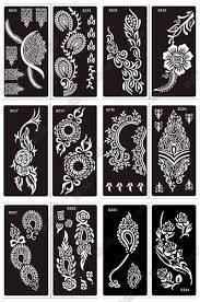 Aliexpress Com Buy 50 Pcs Tattoo Stencil For Hand Finger Painting Mehndi Indian Temporary Glitter Airbrush Henna Tattoo Stencils Tattoo Stencils Henna Tattoo