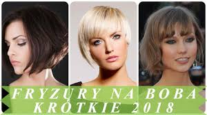 Tylna okładka moja następna fryzura od heppibel. Najmodniejsze Krotkie Fryzury Damskie Bob 2018 Youtube