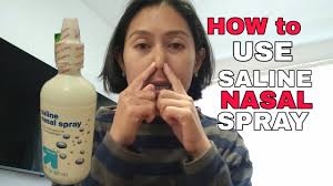 Received 2.7% saline solution nasal spray. How To Use Saline Nasal Spray Youtube