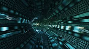 Abstract Looped Background Animation Flight Sci-fi Stock ...