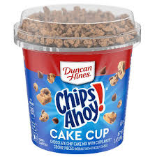 Pour the prepared sponge cake batter each 15.25 ounce box makes 24 cupcakes or a 13 by 9 inch cake. Buy Duncan Hines Chips Ahoy Cake Cup American Food Shop