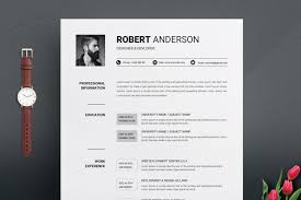 2 Page Resume Template With Cover Letter 389792 Resume Templates Design Bundles