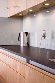 Credence De Cuisine Grise Sur Mesure Cote Verre Credence Verre Credence Cuisine Verre Sur Mesure