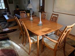 Dining Table With Six Chairs Two 18 Leaves Designed For Drexel The Meridian Collection Kitchen Table Settings Kitchen Table Decor Kitchen Table Centerpiece