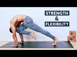 Yoga Routine For Strength Flexibility All Levels Follow Along Yoga Routine Yoga Poses For Men Basic Yoga For Beginners
