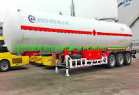 40-60CBM heavy truck trailer/ CNG tanker trailer/ LNG tank trailer/ LPG  Tank Trailer