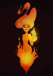 Fire Girl Concept Art By Samantha Germaine 3d By Daiany Art Cute Art Animation Art