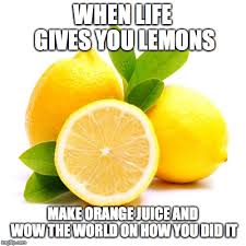 when life gives you lemons - Imgflip