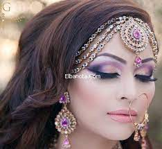 مكياج هندى بالصور مكياج هندي وتسريحات مكياج هندي للعرائس desi bridal makeup beautiful bridal makeup asian bridal makeup
