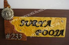 Designer Name Plates Manufacturer Exporter Supplier In Bangalore India