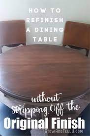 Much does it cost to refinish wood chairs. How To Refinish A Dining Table Without Stripping The Original Coat