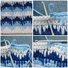 Crochet Ideas Stagger The Depth Of The Stitch Overlapping Oh The Possibilities Crochet Patterns Crochet Crochet Yarn