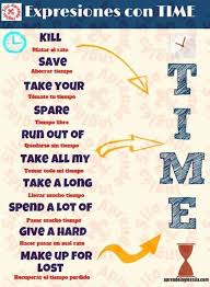 Expresiones Con Time English Phrases English Vocab English Vocabulary