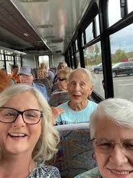 Where can you spend the day eating, fellowshipping & learning? It's with  the Seniors