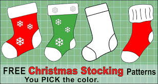 8.5x11 pdf coloring page of a christmas stocking surrounded by holly! Christmas Stocking Patterns Printable Stencils Templates Patterns Monograms Stencils Diy Projects