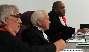 Retired judge presides over last moot court competition