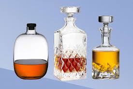 Amazon.Com | Mdluu Glass Decanter With Airtight Stopper, 750Ml/25.3Oz  Liquor Decanter Bottle For Wine, Whiskey, Brandy, Vodka (Engraved Flower):  Liquor Decanters