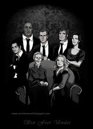 Six Feet Under Character Art Hbo Tv Series Six Feet Under Good Movies
