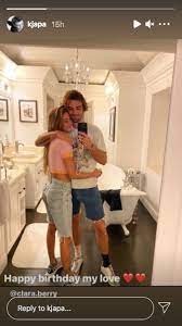 Fans loved watching cole sprouse and lili reinhart's relationship but while they're sadly not together anymore, there's a riverdale star whose romance is doing well, and that's kj apa. Riverdale S Kj Apa Shares Rare Picture With Girlfriend Clara Berry