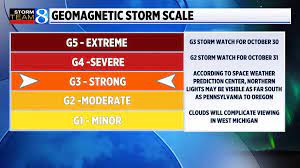 As the christmas holdays and your visit to our area draws closer use the 3 day advanced forecast to learn if a display is likely. Northern Lights May Glow This Weekend Will Weather Cooperate Woodtv Com