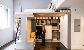 Secret room walk in closet loft bed. Adult Loft Bed Creations For Apartment Living And Other Small Spaces