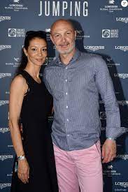 Exclusif Frank Leboeuf Et Sa Femme Chrislaure Nollet Photocall Du Longines Paris Eiffel Jumping Au Champ De Mars A Paris Le 6 Juillet 2018 C Veeren Borde Purepeople