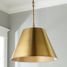 Modern Metal Shade Pendant Large Metal Shades Oversized Pendant Light Large Pendant Lighting