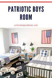 Patriotic Boys Room Boys Bedroom Decor Boy S Room Kids Rooms Diy