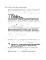 If operant conditioning, identify which type of consequence was responsible for the behavior change (i.e., positive/negative reinforcement; Answer Key For Operant And Classical Conditioning Worksheet 1 Operant And Classical Conditioning Classical Conditioning Examples Identify The Course Hero