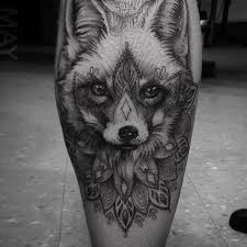 Black And White Fox Tattoos For Men Ver Esta Foto Do Instagram De Jimimay 409 Curtidas Fox Tattoo Tattoos Animal Tattoos