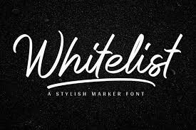 It has both serif and sans serif characters. Whitelist Handwritten Font Upfonts