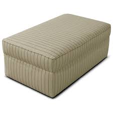 This tufted, square ottoman is a great piece to round out your living room ensemble. England Macy 1345298 Rectangular Storage Ottoman With Casters O Dunk O Bright Furniture Ottomans