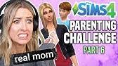 The parent sims options in cas to 'can get others pregnant' and have them try for baby, . Real Mom Tries Parenting Challenge In The Sims 4 Youtube