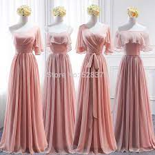 490 short peach bridesmaid dresses products are offered for sale by suppliers on alibaba.com, of which plus size dress & skirts accounts for 3%, bridesmaid dresses accounts for 3%, and evening dresses accounts for 1%. Ynqnfs Bd1 Elegant Chiffon Multi Color One Shoulder Half Sleeves Bridesmaid Dresses Peach Pink Bridesmaid Dresses Aliexpress