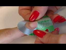 Youtube Nail Forms Gel Nail Extensions Nail Extensions