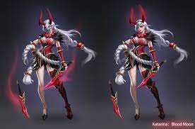 Blood moon katarina vs battle academia katarina epic skins comparison league of legends this video shows a high quality. Pin On Fantasy Warrior