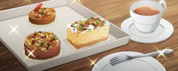 Dungeon Ni Deai Wo Motomeru No Wa Machigatteiru Darou Ka Gaiden Sword Cute Cakes With Tea Dungeon Ni Deai Wo Motomeru No Wa Machigatteiru Darou Ka Gaiden Sword Oratoria 09 Food Anime Cake Desserts