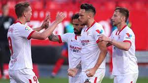 Dmitrovic, jesús navas, koundé, diego carlos, rekik (papu gómez, minuto 51), fernando (gudelj, minuto 88). Gbhwirbqnkhngm