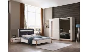 Barcelona Modern Yatak Odasi Balhome Mobilya Bej Oturma Odalari Yatak Odasi Yatak Odasi Ic Mekan