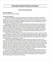 In the educational community, there are the. 26 Research Paper Examples Free Premium Templates